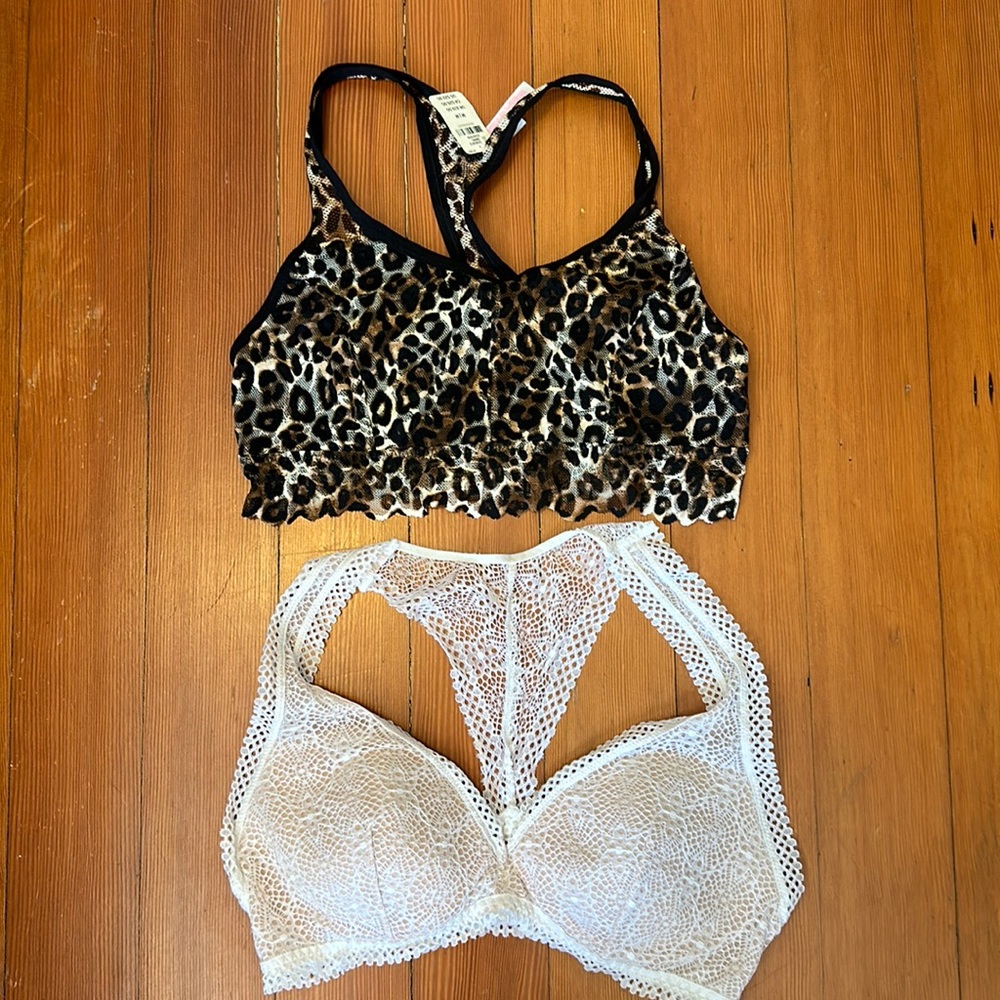 Victoria Secret lace bralettes